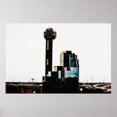 Fotografisch Poster van de stad Dallas (Voorkant)