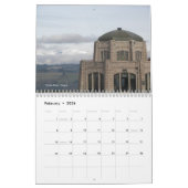 Fotografisch schilderachtig Columbia River Gorge Kalender (Feb 2026)