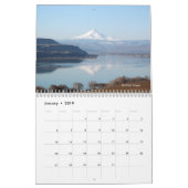 Fotografisch schilderachtig Columbia River Gorge Kalender (Jan 2019)