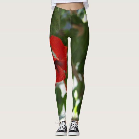fotografisch uniek leggings (Voorkant)
