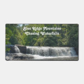 Fotografisch waterval Blue Ridge Mountains Bureaumat (Voorkant)