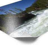 Fotografische afdruk-Yellowstone Rivier Foto Afdruk (Hoek)