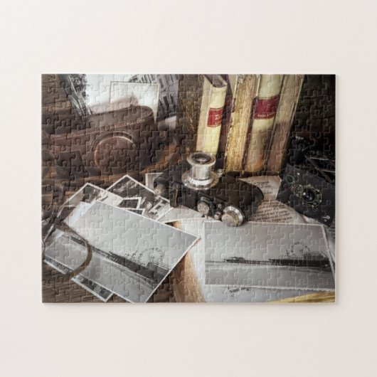 fotografische apparatuur Santa Monica Pier Legpuzzel (Horizontaal)