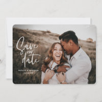 Fotografische bloemige geometrische trouwfoto