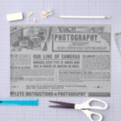 fotografische camera-reclame tissuepapier (Craft)