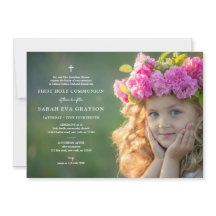 Fotografische eerste uitnodiging voor de Heilige C