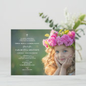 Fotografische eerste uitnodiging voor de Heilige C (Staand voorkant)