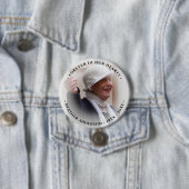 Fotografische huldebetuiging ronde button 7,6 cm (In situ)