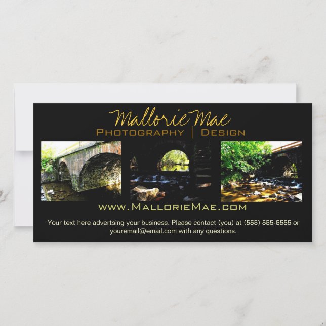 Fotografische kaart (Voorkant)