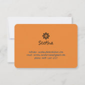 fotografische kaart (Achterkant)