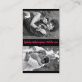 Fotografische kaart visitekaartje (Achterkant)