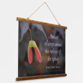 Fotografische kleuren van de Spirit Emerson Hangend Wandkleed (Gebogen)