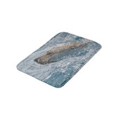 Fotografische kunst met gele labzwemmen badmat (Gekanteld)