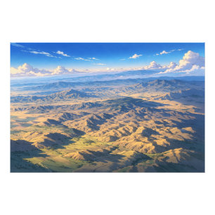 Fotografische Landschapskunst Bewerkt (Betere Kwal Foto Afdruk