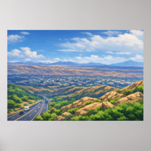 Fotografische Landschapskunst Bewerkt (Betere Kwal Poster