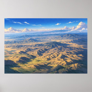 Fotografische landschapskunst bewerkt (betere kwal poster