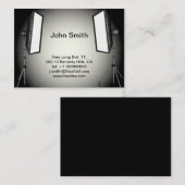 Fotografische lichten visitekaartje (Voorkant / Achterkant)