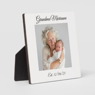Fotografische nieuwe baby muur plaque fotoplaat