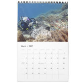Fotografische Scuba Duikduiker 2027 Kalender (Mar 2027)