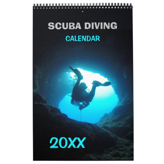 Fotografische Scuba Duikduiker 2027 Kalender (Hoes)