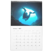 Fotografische Scuba Duikduiker 2027 Kalender (Jan 2027)