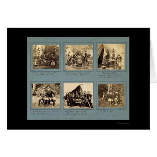 Fotografische vignetten met Custer 1862