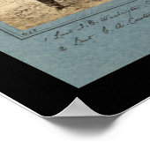 Fotografische vignetten met Custer 1862 Poster (Hoek)