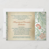 fotografische vintage uitnodigingen 40ste verjaard (Achterkant)