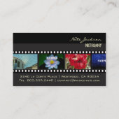 FOTOGRAFISCHE visitekaartjes MINI FOLIO (Achterkant)