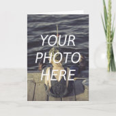 Fotografische wenskaart kaart (Voorkant)