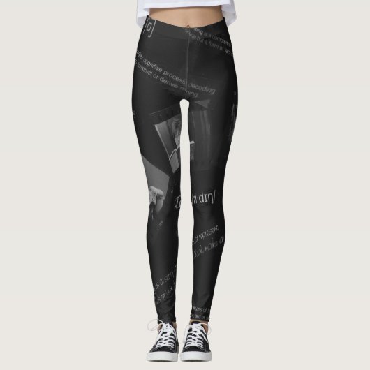 Fotogram lezen leggings (Voorkant)