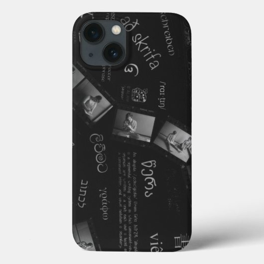 Fotogram schrijven Case-Mate iPhone case (Achterkant)
