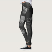 Fotogram schrijven leggings (Links)