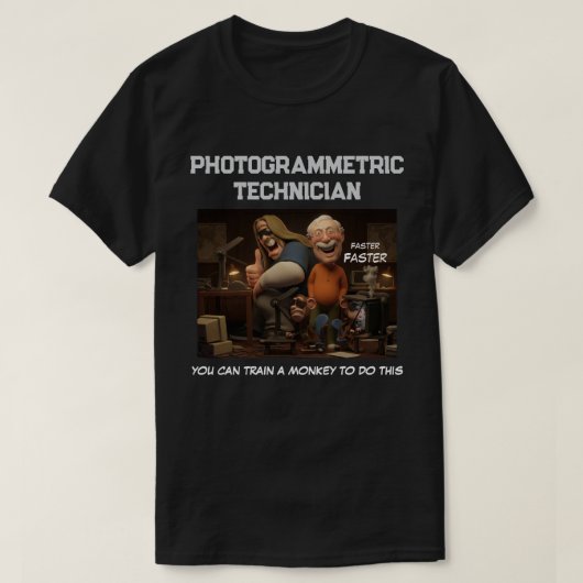 FOTOGRAMMETRISCH TECHNICUS T-SHIRT (Design voorkant)