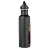 Fotograp Darcy Art Lewis geeft muziek Waterfles (Links)