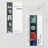 FOTOGRAPHERS visitekaartjes foto's sjabloon (Voorkant / Achterkant)