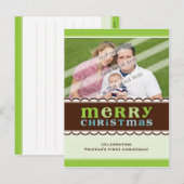 FOTOGROETKAART :: candyfloss 3 Feestdagenkaart (Voorkant / Achterkant)