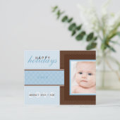 FOTOGROETKAART :: zoetigheid 1 Feestdagenkaart (Staand voorkant)