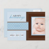 FOTOGROETKAART :: zoetigheid 1 Feestdagenkaart (Voorkant / Achterkant)