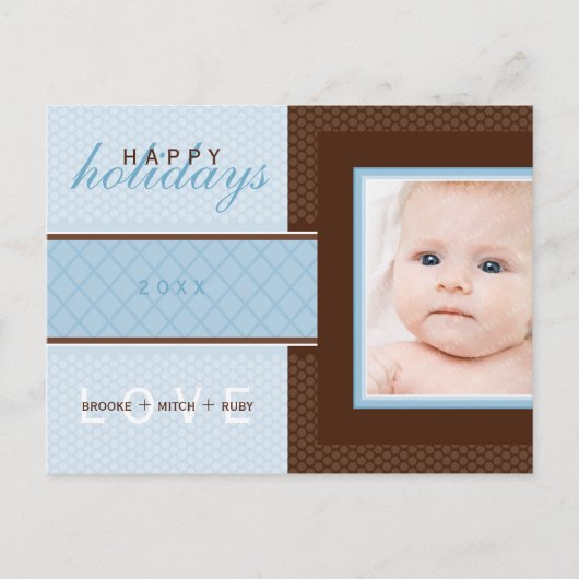 FOTOGROETKAART :: zoetigheid 1 Feestdagenkaart (Voorkant)