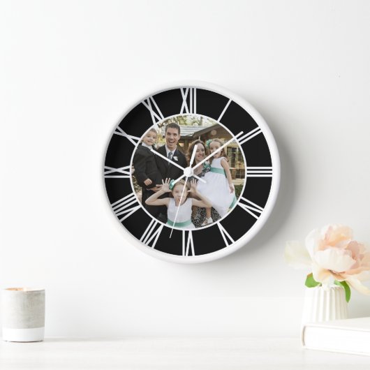 Fotogrote klok uploaden (Huis)