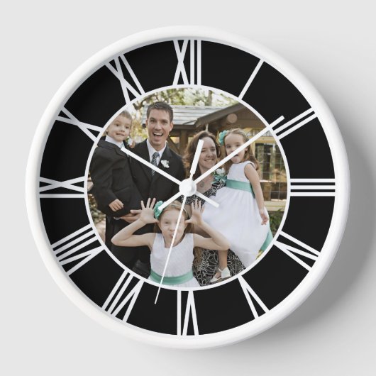 Fotogrote klok uploaden (Voorkant)