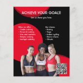 Fotogymzaal, geschikt voor Flyer (Achterkant)