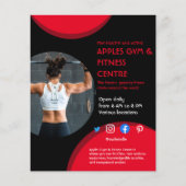 Fotogymzaal, geschikt voor Flyer (Voorkant)