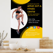 Fotogyroscoop, geschikt voor F Poster (Keuken)