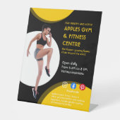 Fotogyroscoop, geschikt voor F Reclamebord Met Voetstuk (Voorkant)