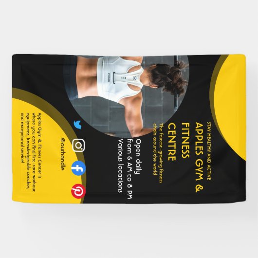 Fotogyroscoop, geschikt voor F Spandoek (Horizontaal)