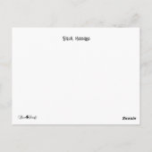 Fotohaspel Any Occasion Bedankt 3 Fotokaart Briefkaart (Achterkant)