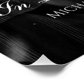 Fotoherdenking Funeral Tribute Perfect Poster (Hoek)