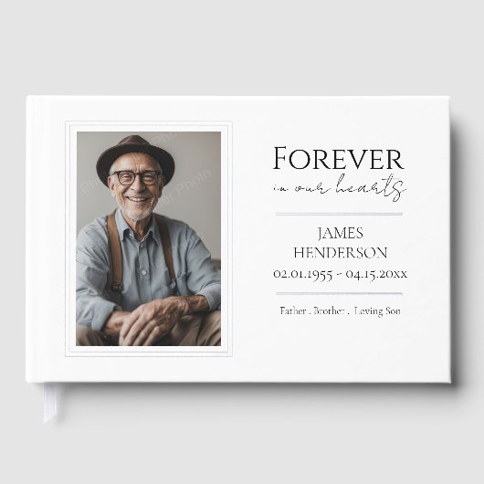 Fotoherdenking Gastenboek (Voorkant)